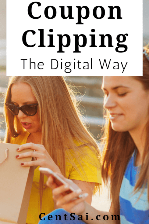 Coupon Clipping the Digital Way. You no longer have to spend hours coupon clipping to find ways to save when you shop – technology is here to help! #savemoney #couponing