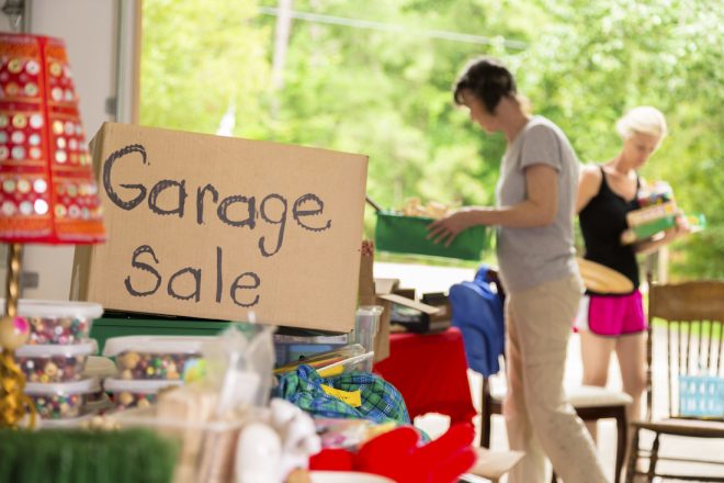 How To Hit It Out Of The Park With A Community Garage Sale
