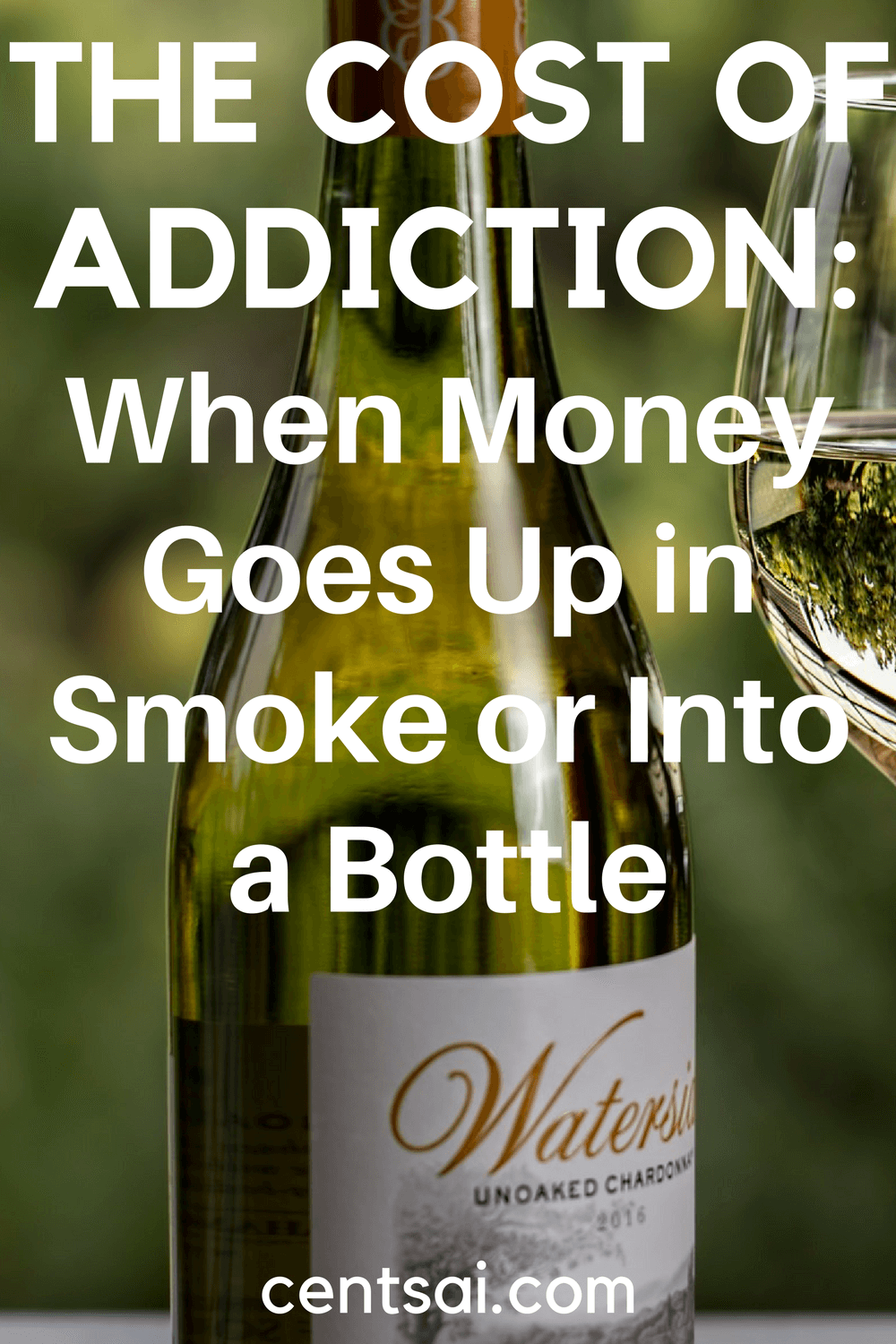 The Cost of Addiction: When Money Goes Up in Smoke or Into a Bottle