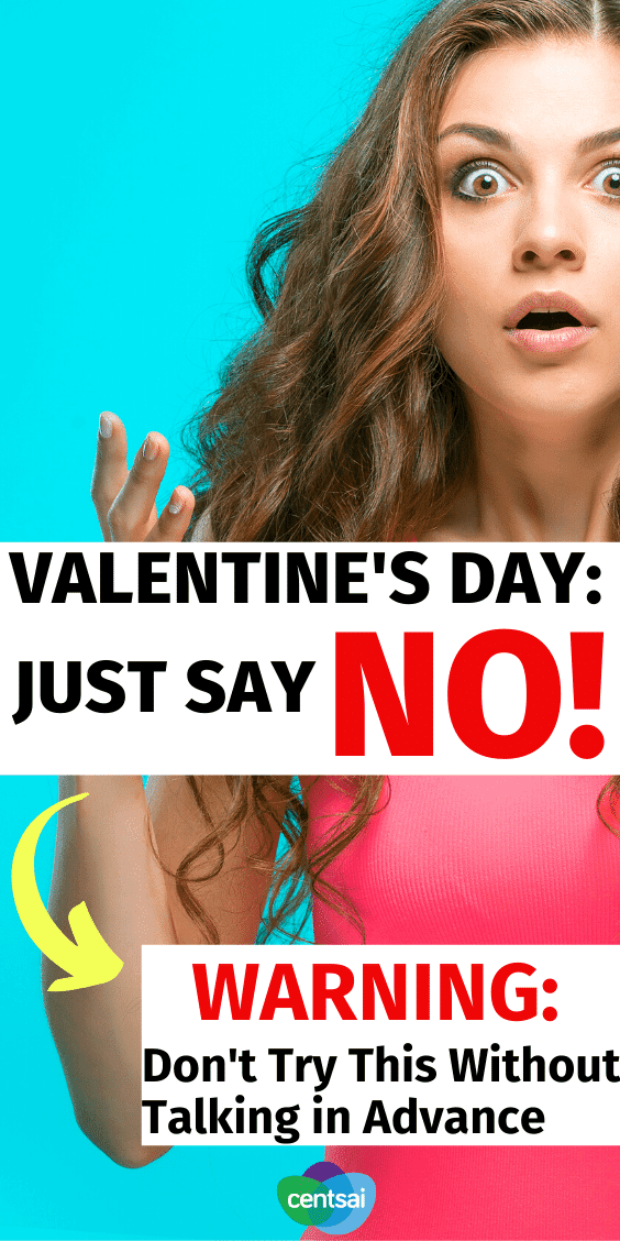The cost of Valentine's Day has become outrageously expensive lately, but that doesn't mean you have to buy in. Join the resistance now! #CentSai #ValentinesDay #frugaltips #frugalhacks #frugallifehacks #beingfrugal