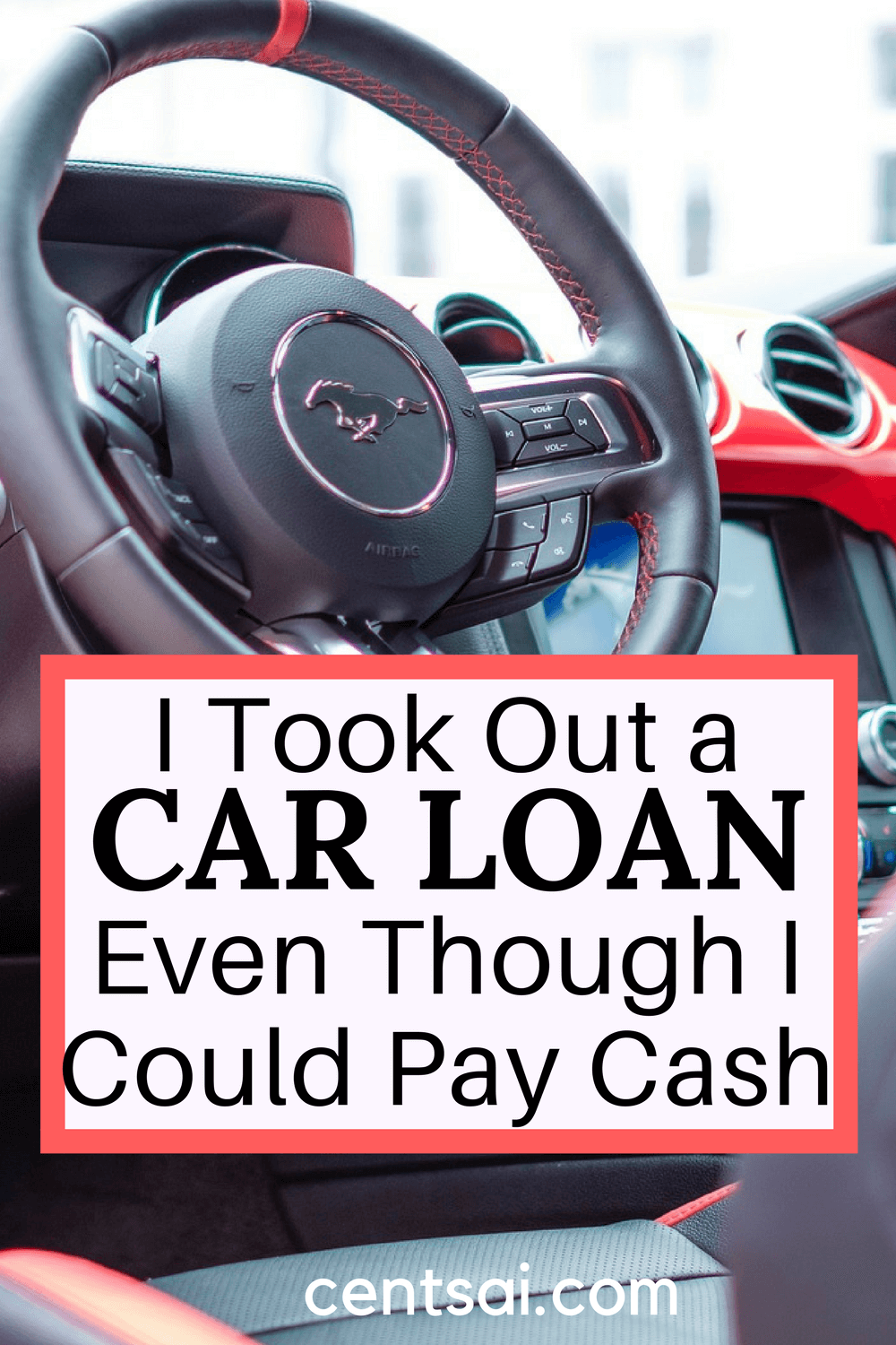 Debt isn't always a bad thing, if you're responsible. I used a car loan even though I didn't need to so that I could build my credit score.