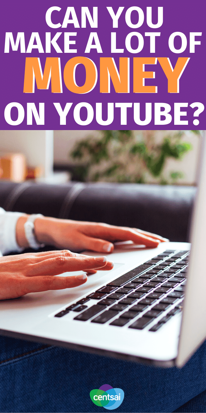 Ever wondered how to earn money from YouTube views? It's not as easy as you think. So... CAN you make a lot of money on YouTube? #CentSai #makemoremoney #sidehustle #makemoney #makemoneyfromhome #makemoneyonline