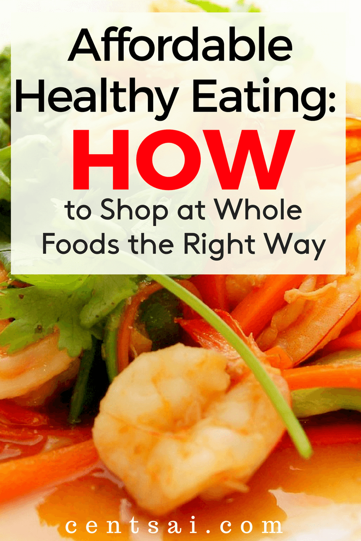 Whole Foods has become a lot more affordable in the past couple of years, too. As a healthy-but-frugal eater, I would become a bit frustrated with how expensive groceries were when I popped into Whole Foods.