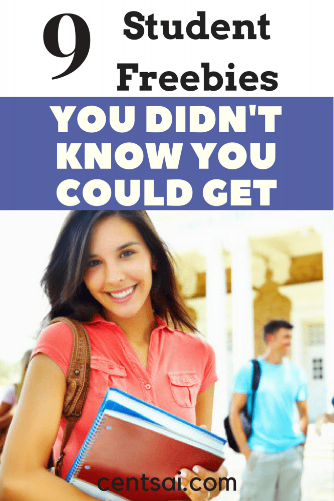 9 Student Freebies You Didn’t Know You Could Get. There's a lot more free stuff for students than most people realize – you just have to know where to look.