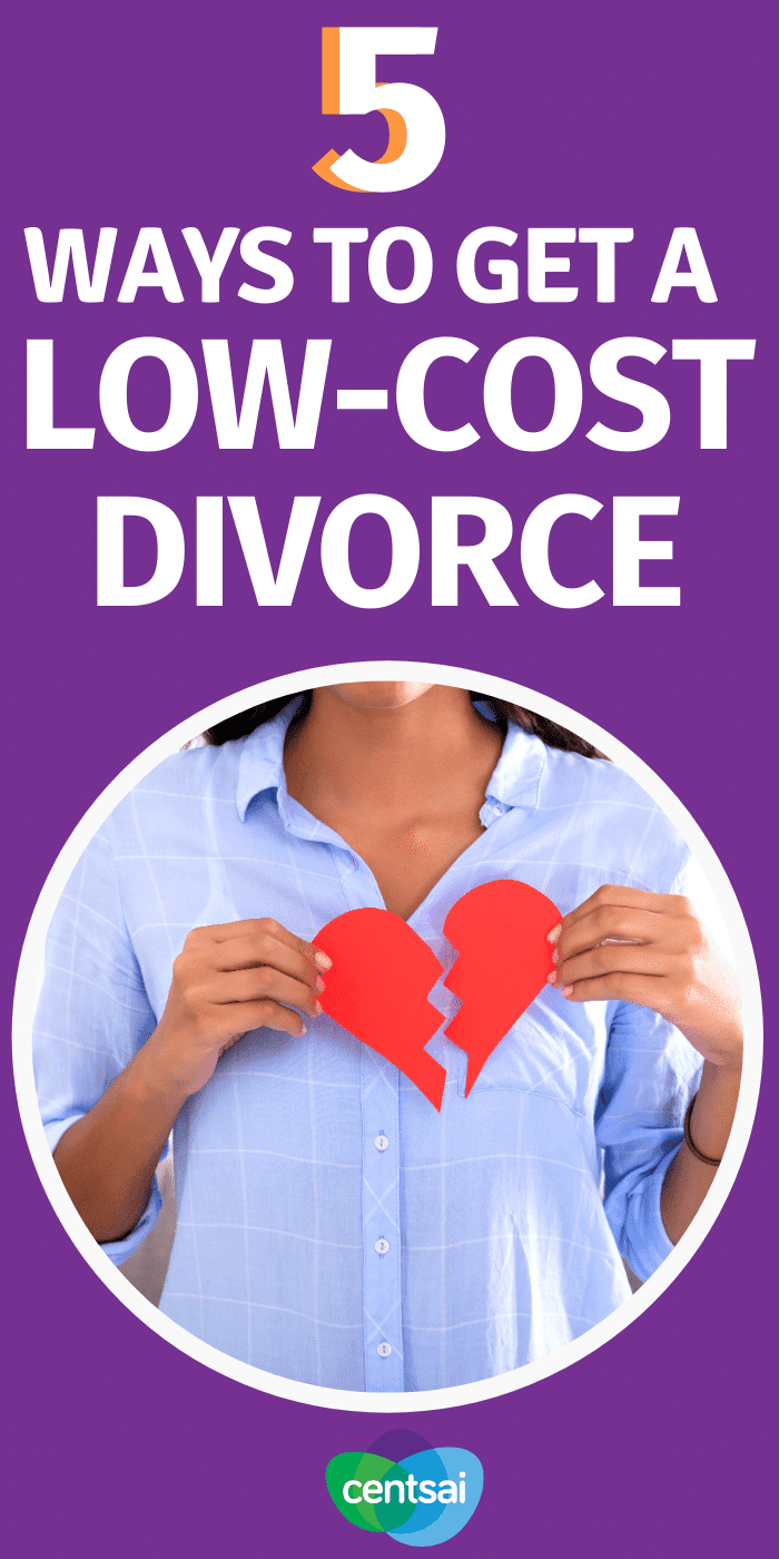 5 Ways to Get a Low-Cost Divorce