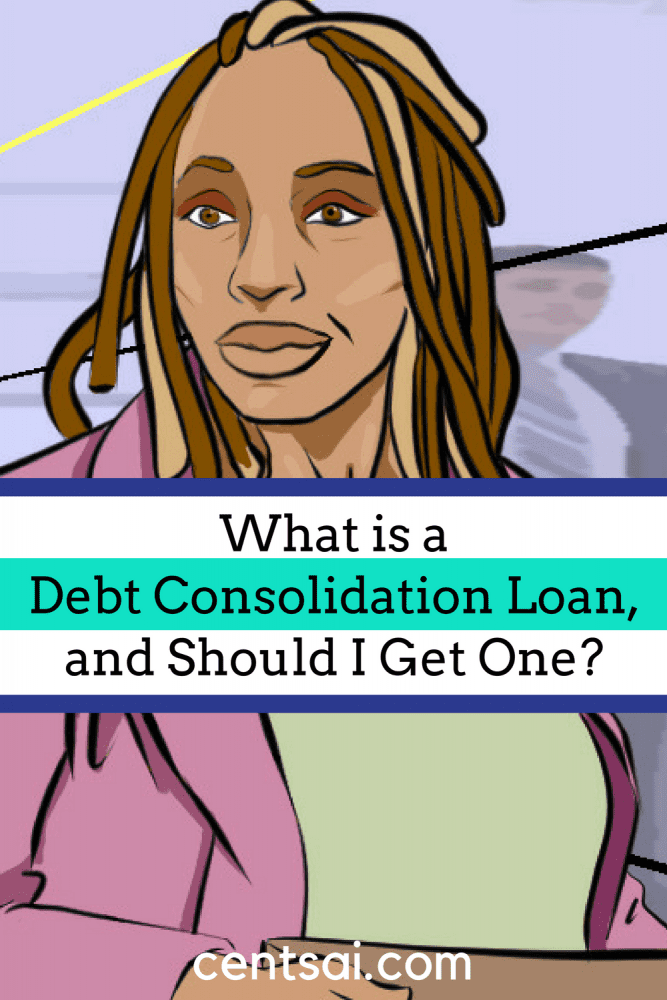 What is a Debt Consolidation Loan, and Should I Get One? #Debtconsolidation is the process of taking out one loan to pay off all your other loans. In other words, you consolidate all of your debt by paying off your current loans.