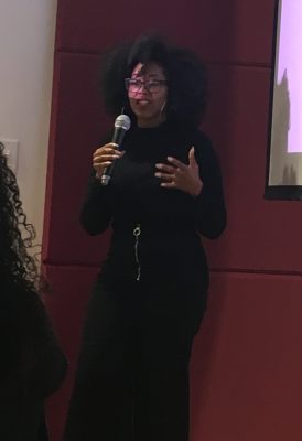 Kristin Sutton speaks at the 2018 Lola Retreat