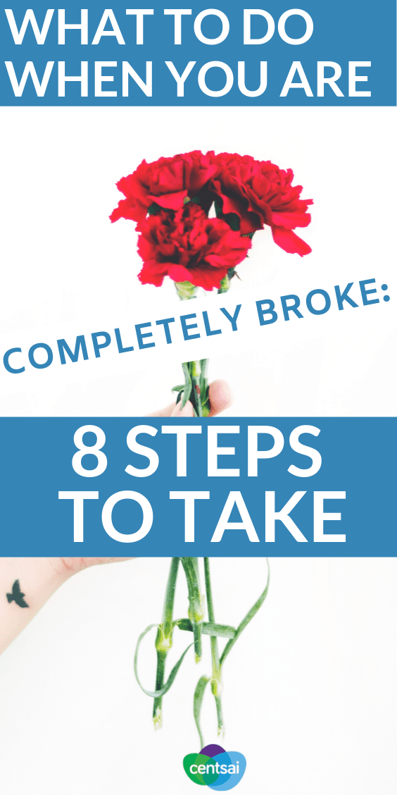 Here's the straightforward guide to when you're completely broke and need money asap. #FinancialLiteracy #financialfreedom #personalfinance #finance #financeplanning