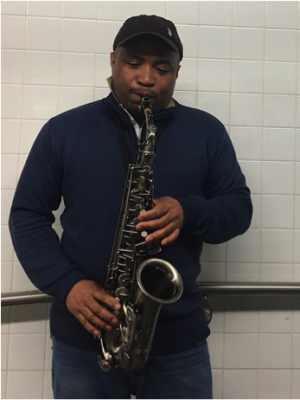 NYC subway performers: Clinton Parsons, Photo by Emma Finnerty