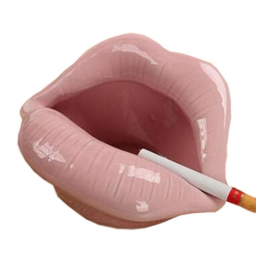 Weird things on Amazon, Loghot lips ashtray