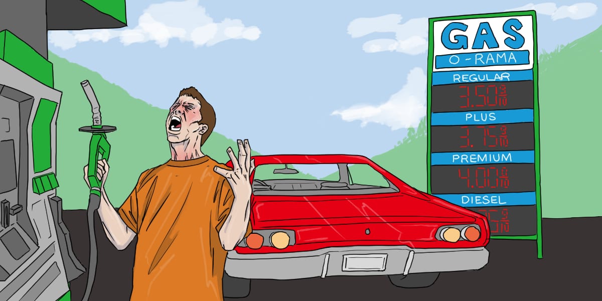 Why are gas prices going up? | Art by Jonan Everett