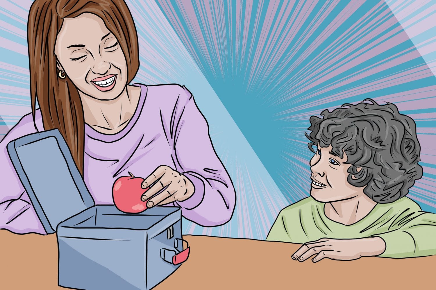 fun, cheap lunch ideas for kids and adults | art by Jonan Everett