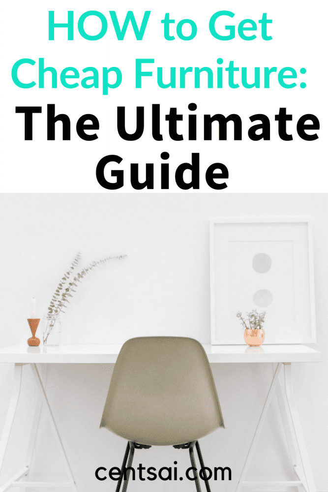 How to Get Cheap Furniture: The Ultimate Guide. You don't have to sell your limbs to afford a bed and a couch. Learn how to get cheap furniture ideas that both you and your wallet will love. #cheapfurnitureideas #cheapfurnitureswheretobuy #cheapfurniture