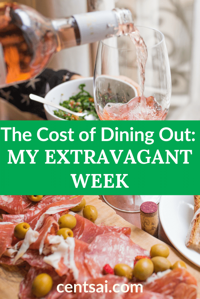 The Cost of Dining Out: My Extravagant Week. What happens when your childhood friend visits for a week? Too many extravagant adventures, that's what. Join me as I spend oodles on dining out this week. #extravagant #lifestyle