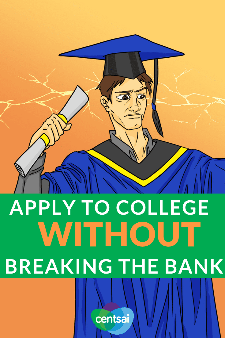 Apply to College Without Breaking the Bank. Are you in over your head with college application costs? Check out these tips and learn how to apply for college without going broke. #college #collegetips