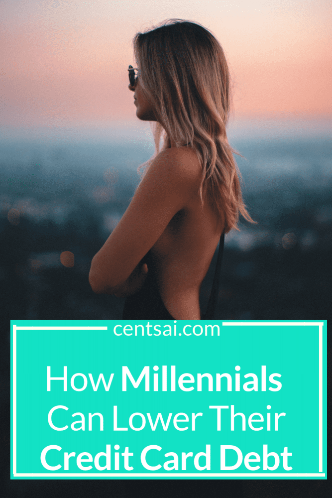 How Millennials Can Lower Their Credit Card Debt. Millennials may be toting more credit card debt than previous generations. Take a look at these tips to help lower your credit card debt. #millennials #creditcarddebt #creditcard