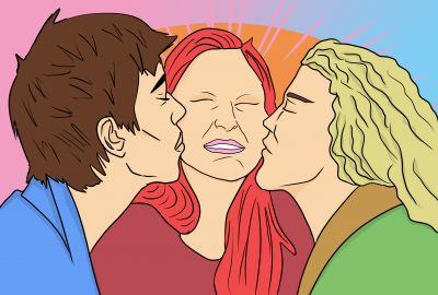 what is polyamory: triad | Art by Jonan Everett