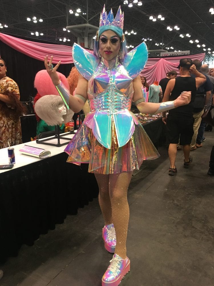 @Sabrina_Laurence attends RuPaul's DragCon NYC