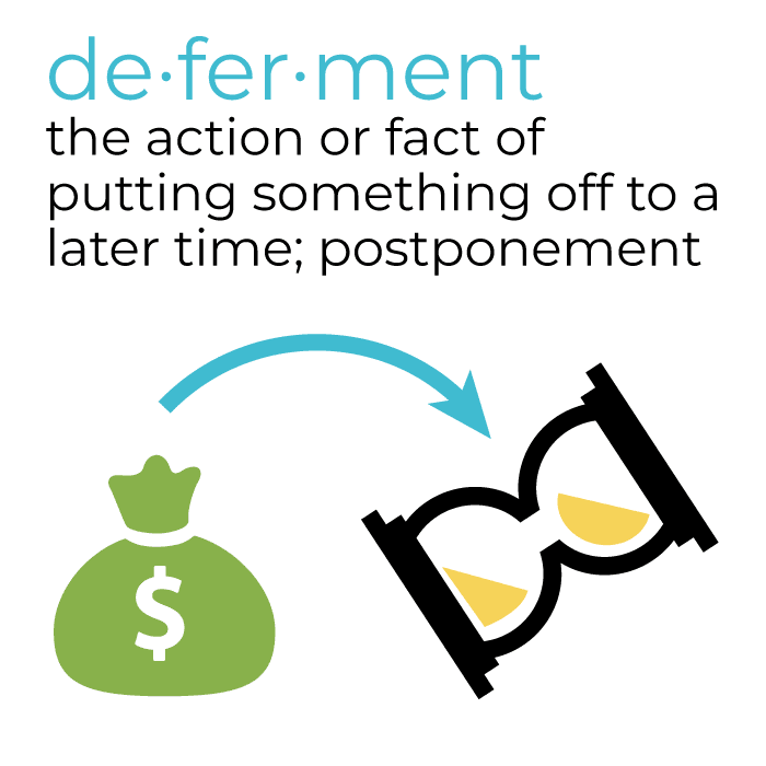 Student loan deferment definition