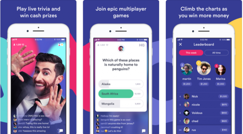 HQ Trivia Reviews