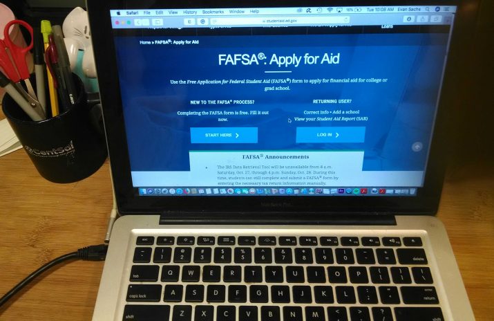 What Is the FAFSA and How Does It Work? A Guide What Is the FAFSA and How Does It Work? A Guide | Laptop on desk with a window open to the FAFSA website | Photo by Evan Sachs