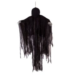 27 Cheap Halloween Party Ideas for Under $27: giant grim reaper