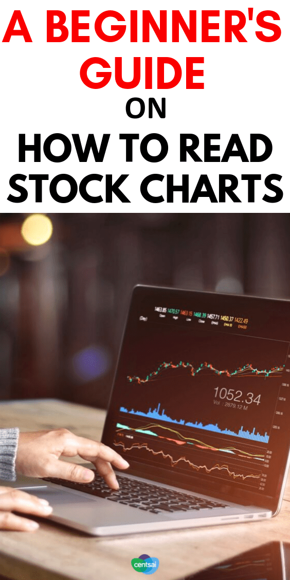 A Beginner's Guide on How to Read Stock Charts. Do you want to start investing, but feel lost on how to read stock charts? We have tips for you! Check out this comprehensive guide for beginners. #investing #stockchart