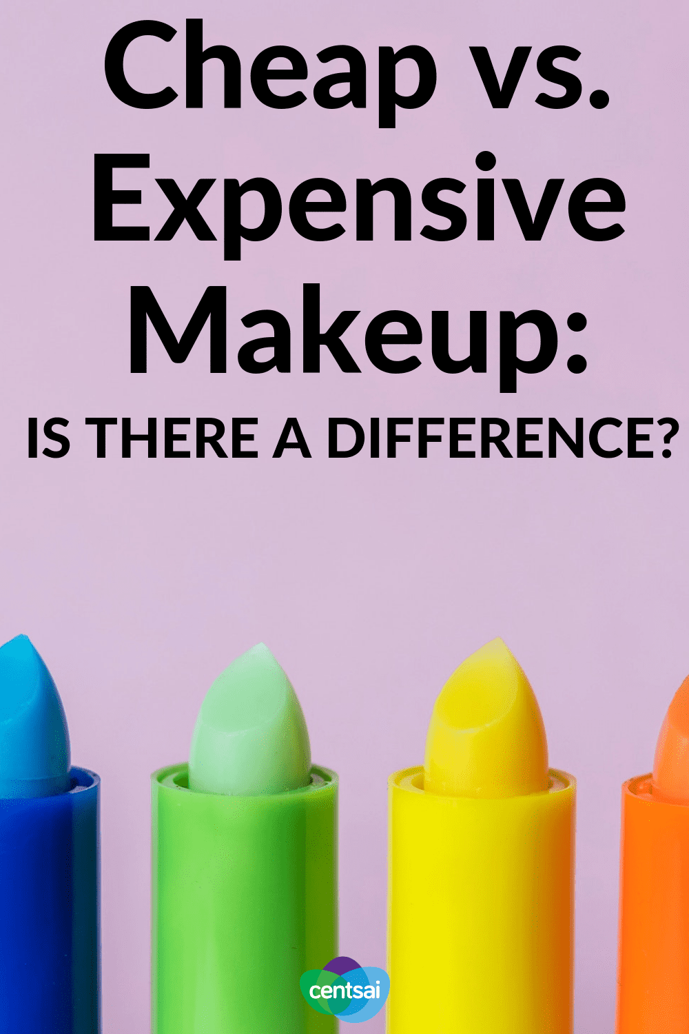 Cheap vs. Expensive Makeup: Is There A Difference? Is high-end makeup really better than the stuff you buy at a drugstore? Check out this comparison of cheap vs. expensive makeup to find out. #makeup #frugal