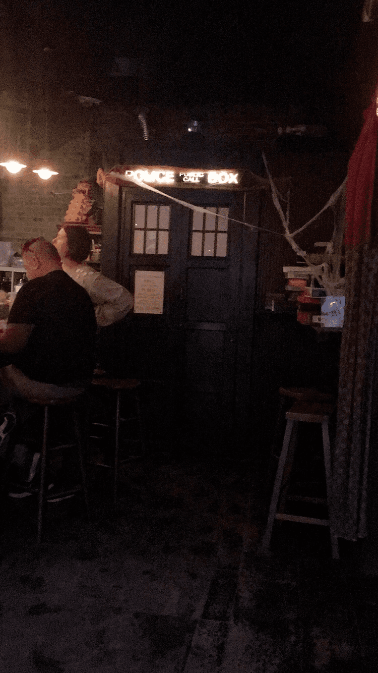Fun Themed Bars in NYC: The Cost of Atmosphere - TARDIS in The Way Station