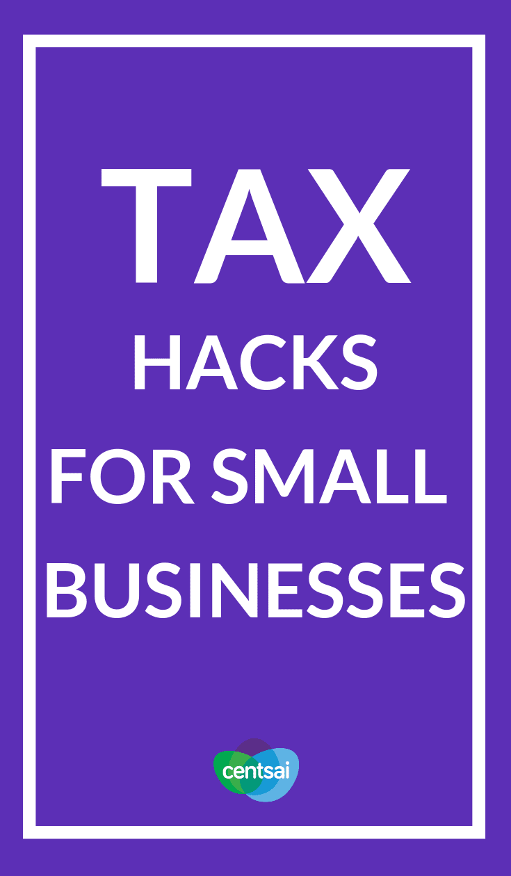 Tax Hacks for Small Businesses. If you run your own business, tax season can be needlessly confusing. Learn how to file small-business taxes with our easy-to-follow guide. #smallbusiness #taxseason #taxtips #taxestips