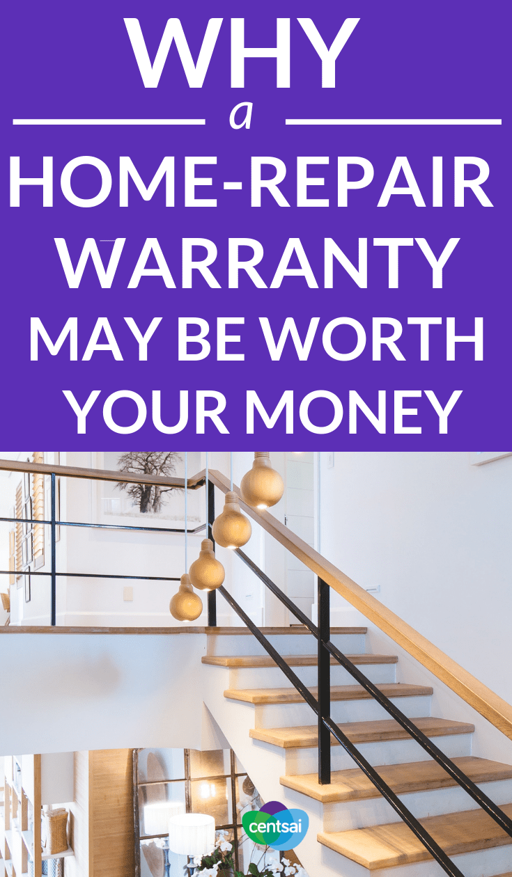 Why a Home-Repair Warranty May Be Worth Your Money. Is it a good idea to buy a home-repair warranty? Check out the pros and cons to figure out if it's the right choice for you. #homerepair #money #realestate #investing #homeinvestment