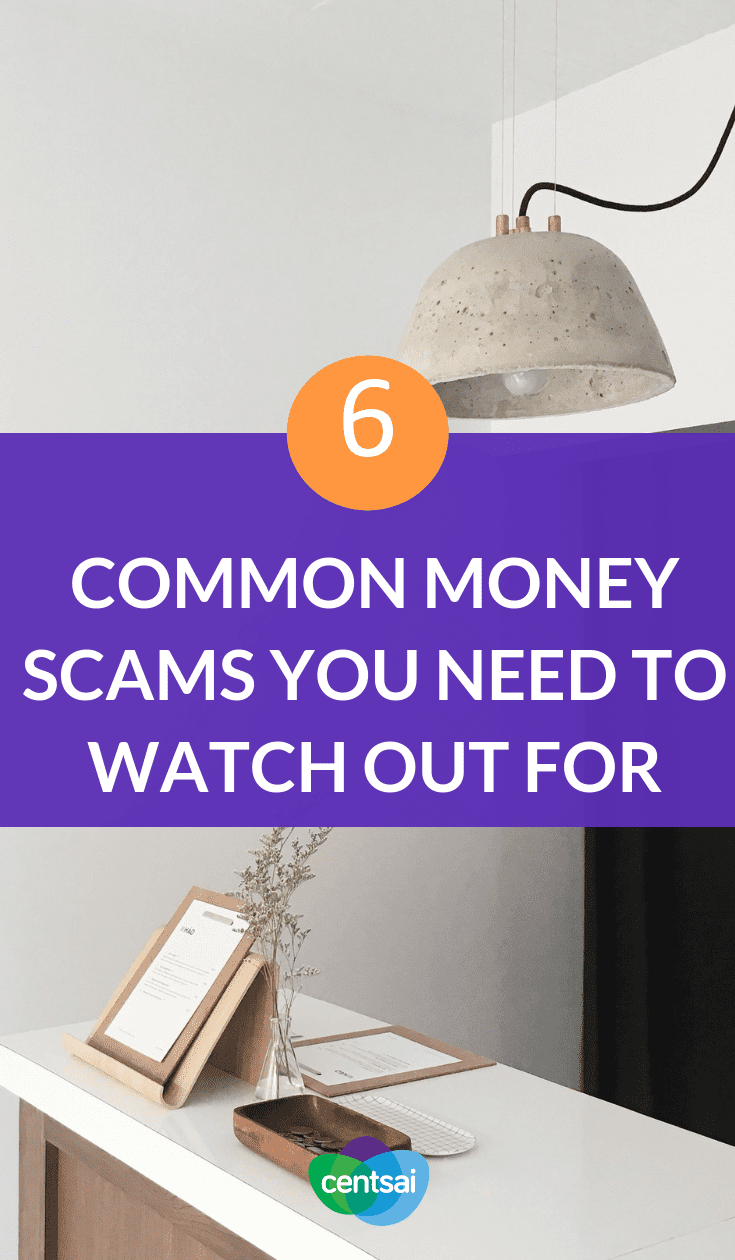 6 Common Money Scams You Need to Watch Out For. Do you know how to prevent fraud? Read up on these common scams to watch out for and steer clear of them before it's too late. #moneytips #financialexperts #personalfinance