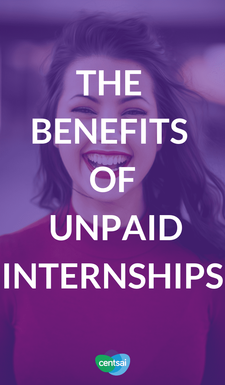 The Benefits of Unpaid Internships. Working for no pay might seem like a bad idea, but there are tons of benefits of unpaid internships. Learn how they can help you today. #internships #career