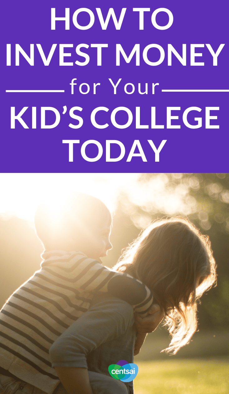 How to Invest Money for Your Kid’s College Today. Why Not Saving For College Can Ruin Your Life. College is crazy expensive, so the sooner you start saving, the better. Learn how to invest money for college today to maximize your returns. #college #investment #education #millennials