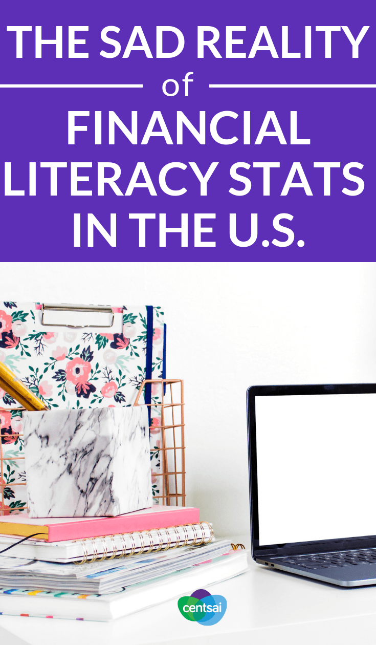 The Sad Reality of Financial Literacy Stats in the U.S. Do you wish somebody taught you more about money? You're not alone. Read up on #financialliteracystatistics and learn how to improve them. #financialliteracy #financialplanning #financialindependence