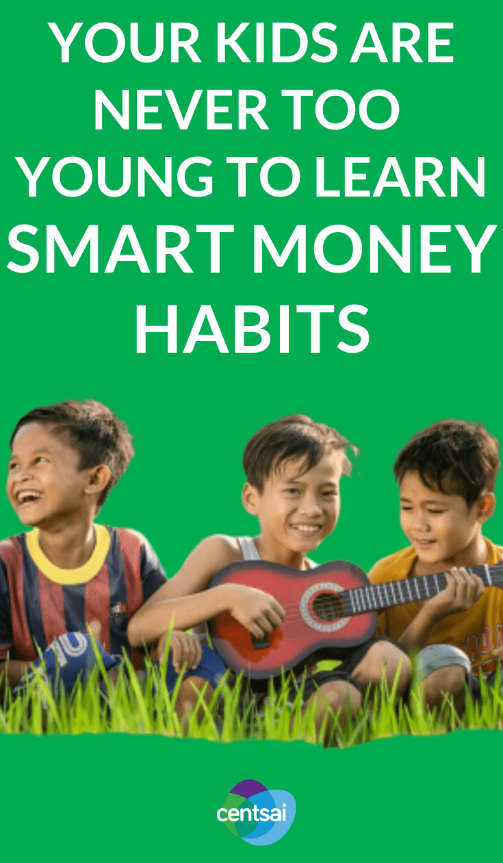 Teach Your Kids Good Money Habits. Not sure how to start teaching kids about money? Personal finance expert and columnist Cameron Huddleston has some tips. Check'em out. #children #money #moneymatters #parentingtips #goodmoneyhabits