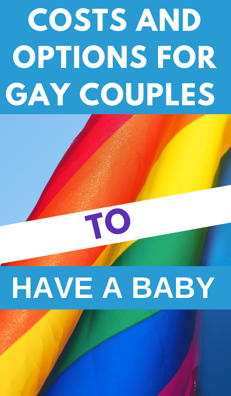 If you're LGBT+, having children can be expensive. Learn about the options for gay couples to have a baby and figure out what's best for you. #frugalhacks #frugallifehacks #frugaltips