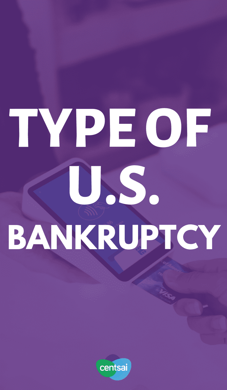 Can't dig yourself out of the financial hole you're in? Make sure you know the different types of bankruptcy so you can file the right option. #FinancialLiterac #financialfreedom #personalfinance