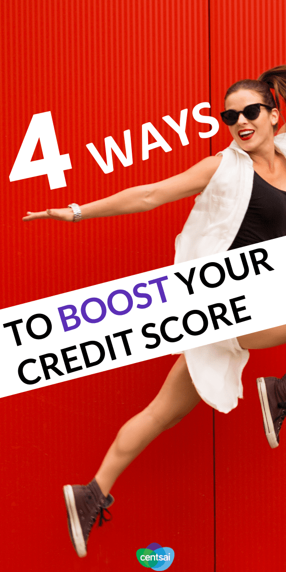 When you’re in a crunch, there are four ways you can boost your credit score quickly. Check this out!