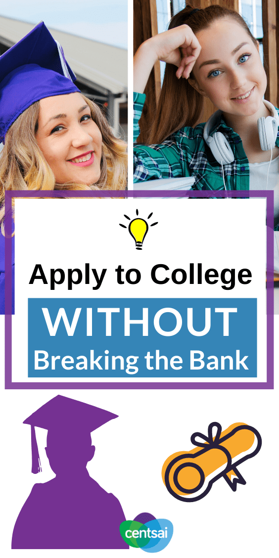 Are you in over your head with college application costs? Check out these tips and learn these preparation on how to apply for college without going broke. #college #collegetips #freshman #hacks