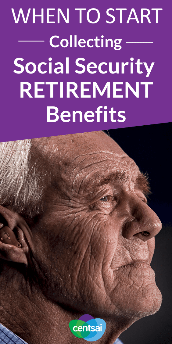 Most people can start collecting social security retirement benefits at 62, but that doesn’t mean you should. Find out when is the best time to start. #retirements #CentSai #retirementbenefits #benefitsofearlyretirement