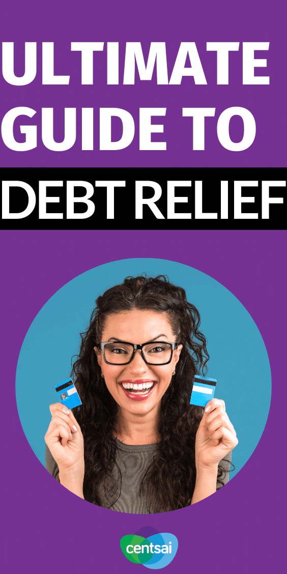 Drowning in debt? Need help? Learn what debt relief is, how it works, and whether it's the right choice for you with the help of this thorough guide. #CentSai #debt #personalfinance #debtmanagement
