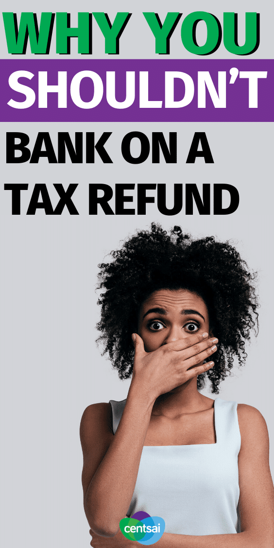 So you’ve got plans for your refund, but what if you get less back than expected? Learn how to avoid some of the most common tax mistakes. #CentSai #taxrefundtips #taxes #taxrefund