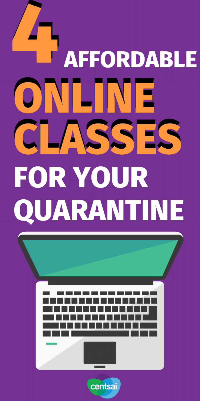 Taking advantage of free online classes during coronavirus can net you some affordable professional development while self-isolating. #CentSai #Career #career #careerideas #careertips #selfdevelopment